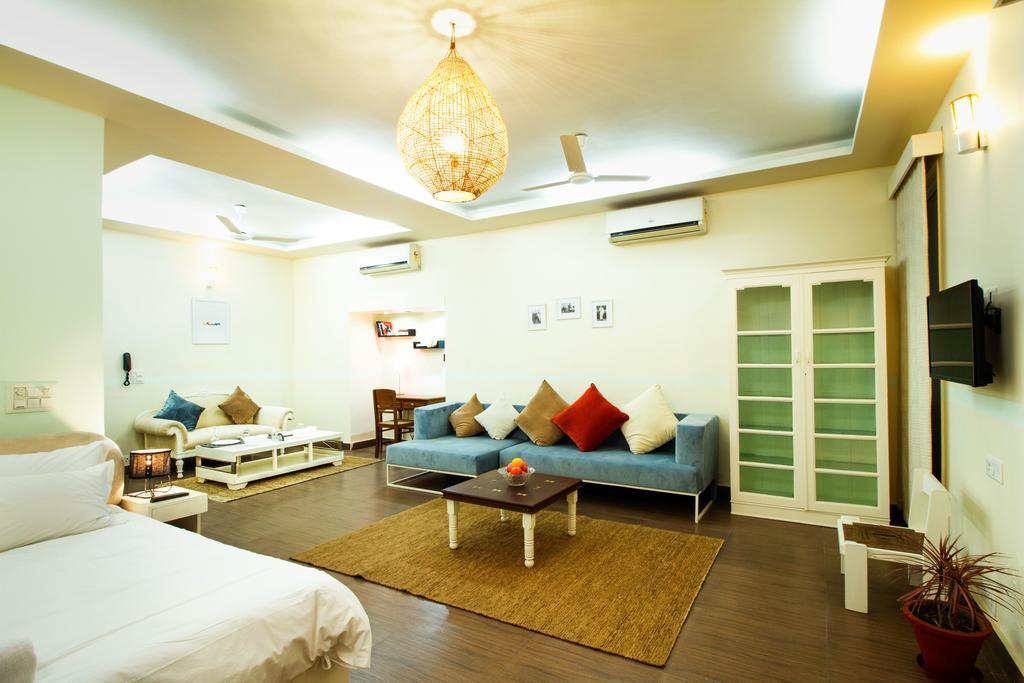 Anara Service Apartments - Greater Kailash Part II Nowe Delhi Zewnętrze zdjęcie
